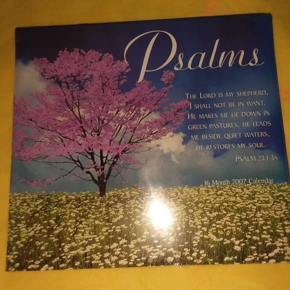 NEW LEAP YEAR PSALMS 16 MONTH CALENDAR